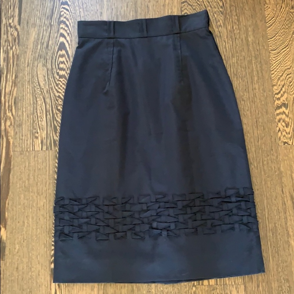 NWOT Yves Saint Laurent Silk Skirt